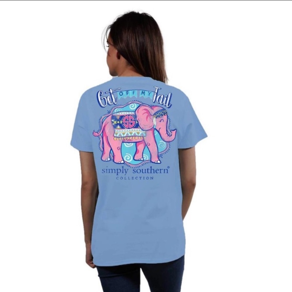 SIMPLY SOUTHERN | Get Off My Tail graphic tee